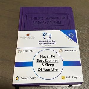 Sleep & Evening Routine Sidekick Journal